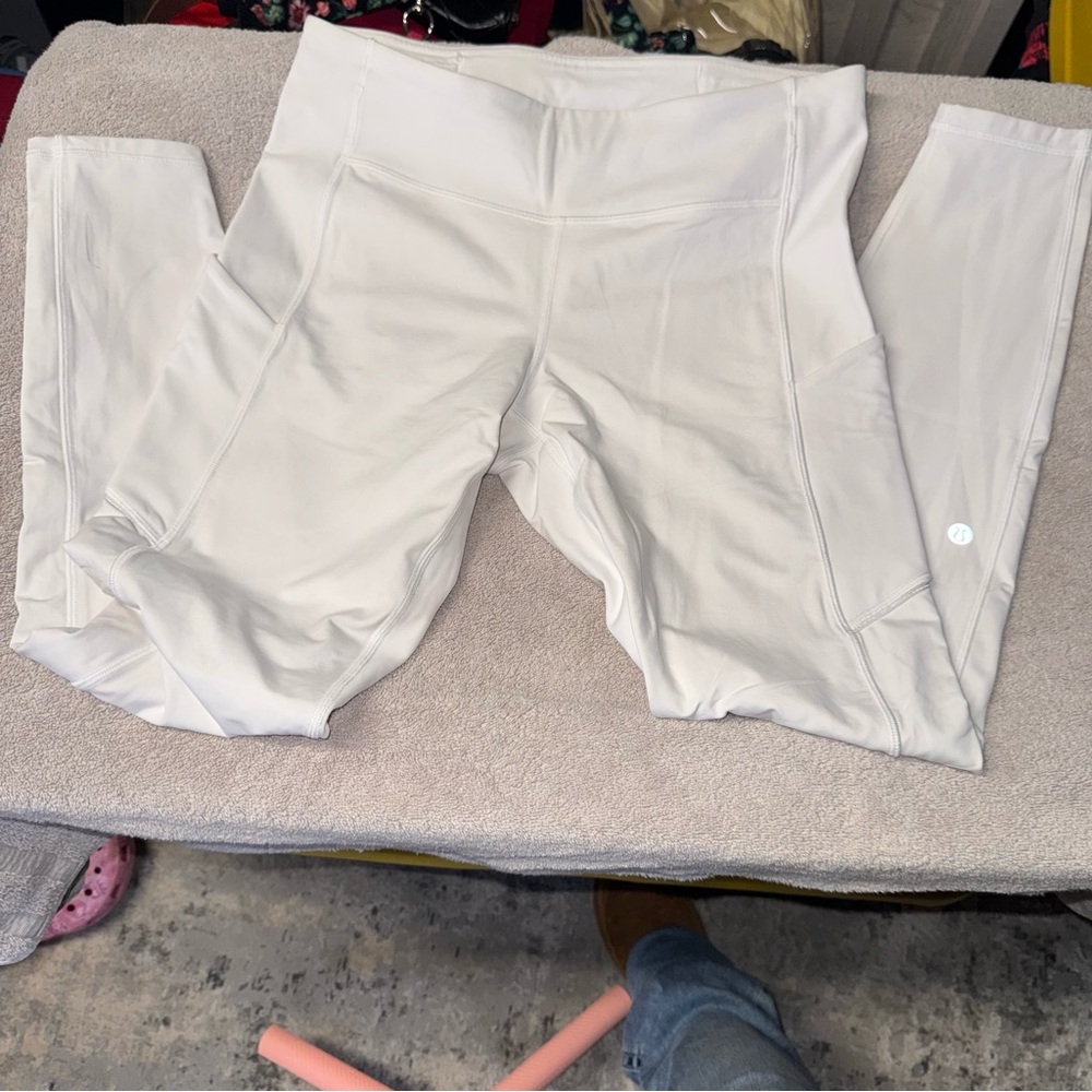 lululemon athletica White Leggings